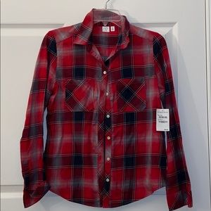 BP Plaid Button Up